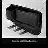 Front Left Seat Gap Storage Box Console Side Seat Filler Organizer w/Cup Holder