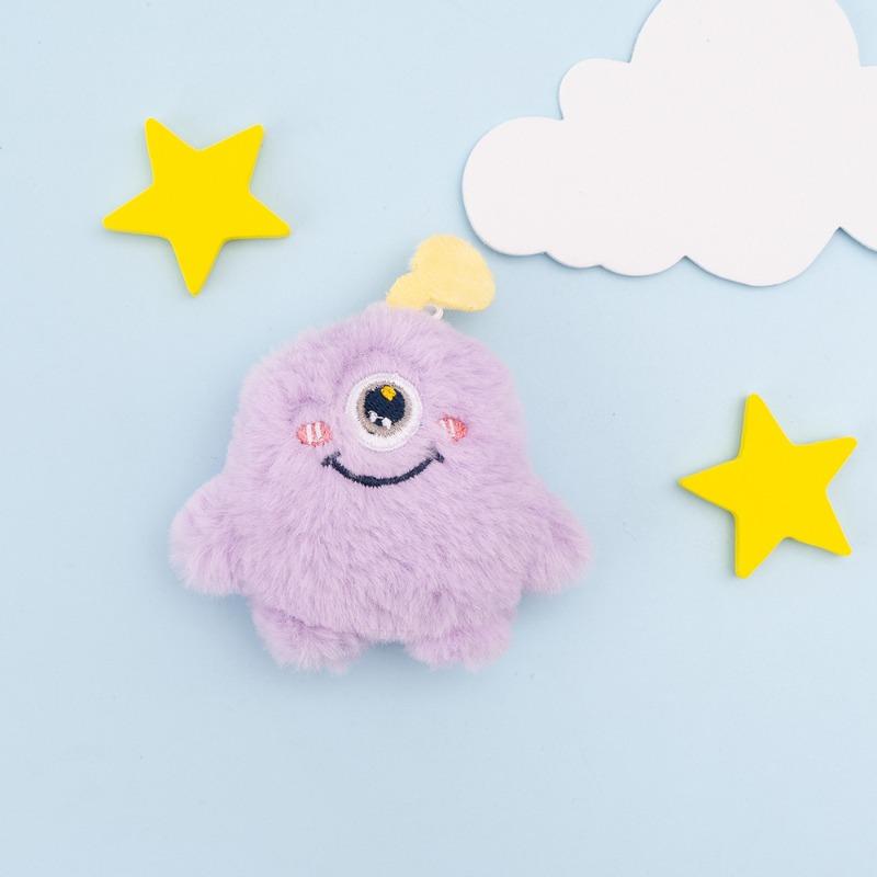 Cartoon Monster Cat, Mint Cat Toy, Teeth Grinding, Teeth Cleaning, Biting, Boring, Self-entertaining Kitten Plush Toy