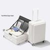 Li Shen Side-Opening Aluminum Frame Luggage