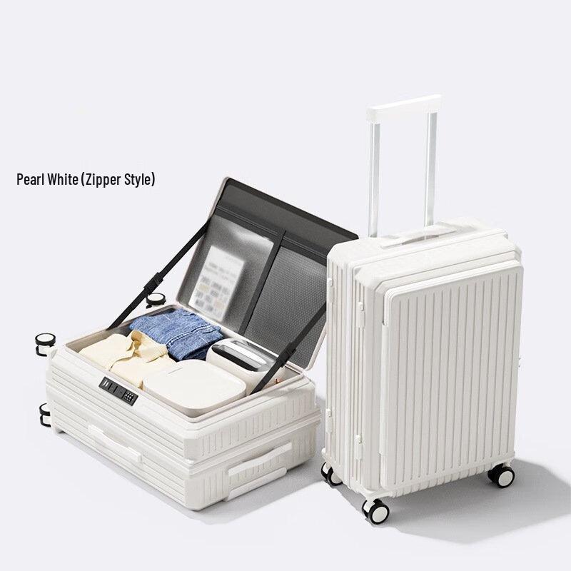 Li Shen Side-Opening ABS Hardshell Spinner Luggage 26 inch