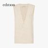 Women's Sequin Back Alpaca Blend Knit Vest