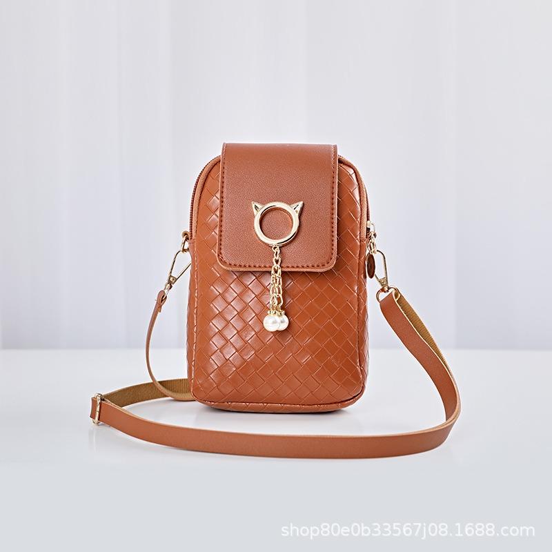 Mobile Phone Bag, Fashionable Women's Shoulder Bag, and a Small Bag.
