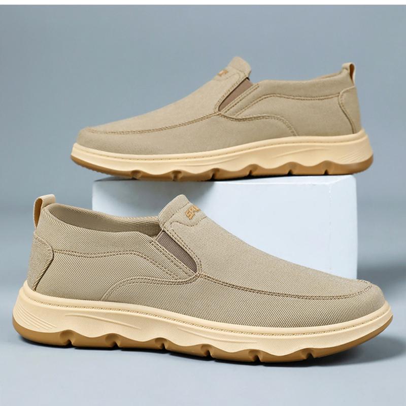 Classical Men's Casual Shoes Comfortable Male Sneakers Loafers Outdoor Walking Shoes for Men Luxury Canvas Shoes