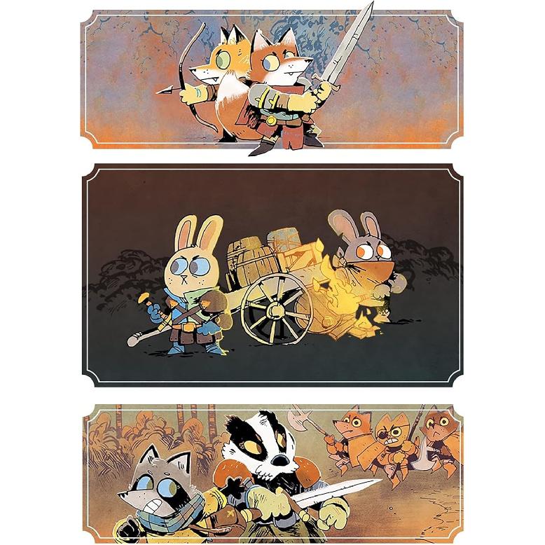 Magpie Games Gamemaster Accessory Pack - Root: The Roleplaying Game Expansion, Tri-Fold Tabletop GM Screen and Campaign Notepads