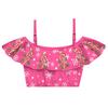 20757 Kids Girls Steal a Brainrot 67 Print Swimsuit Swimwear Top Skirt Sets