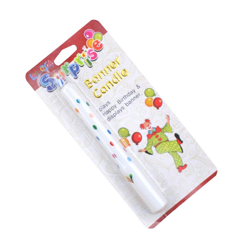 

Креативная свеча-сюрприз «Клоун», баннер для вечеринки, смешное украшение для торта на день рождения, реквизит для розыгрыша, композиция, свеча Clown surprise candle