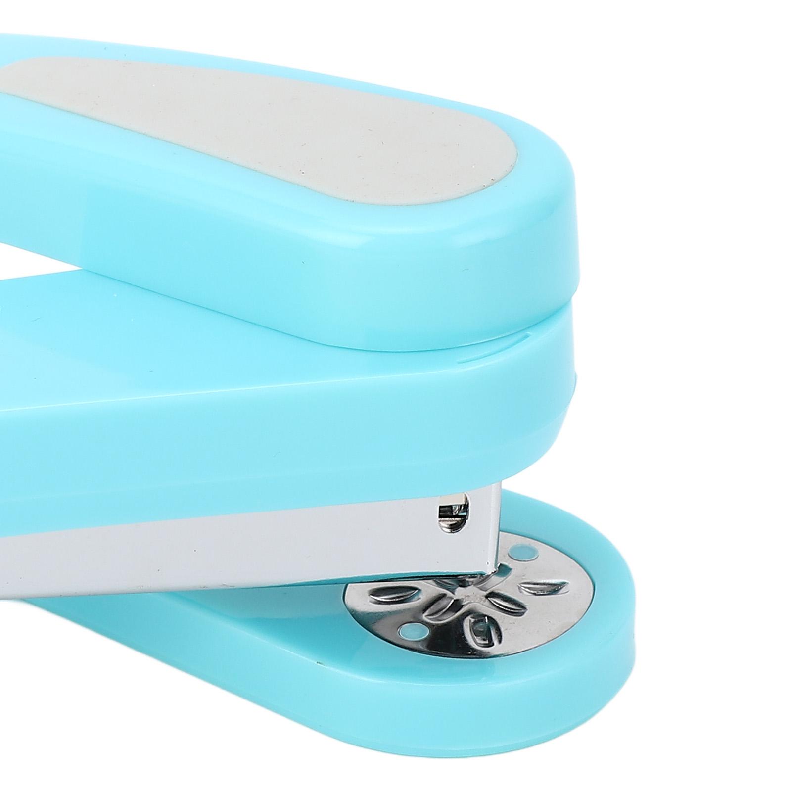 

Настольный степлер с вращением на 360 градусов, многоугольная машина для сшивания книг, вместимость 20 листов бумаги 70 г/м²