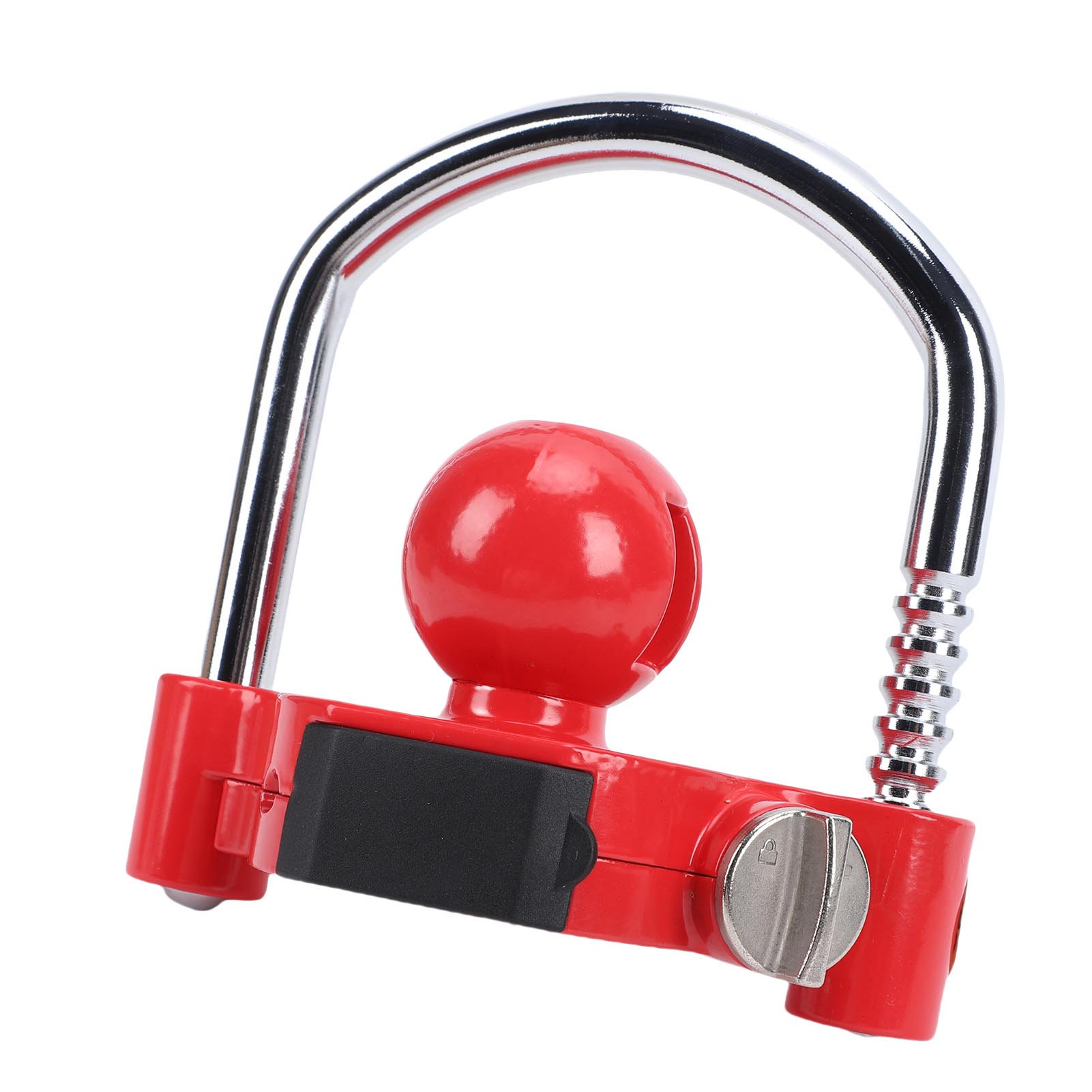 

Anti Theft Trailer Lock Heavy Duty U Shaped Password Lock for 1-7Celsius8 2-5Celsius16 and 2 Inch Coupler Red