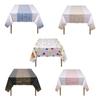 Waterproof Tablecloth Delicate PEVA Table Cover Fashion Table Runner  Home Living Room