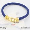 Pig Nose Red Rope Leather Rope Bracelet Men's and Women's 18k Gold Micro-inlaid with Diamonds Natal Year Couple's High-end DIY Hand Rope 2026
