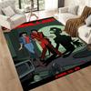 Michael Jackson 77 Floor Rug Office Rug Suitable for Dining Room Study room Kitchen Foyer Anti-slip Rug Anime Office Decor