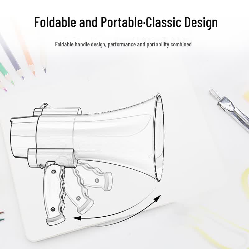 Portable Voice Amplifier Megaphone