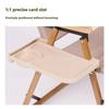 Outdoor Camping Chair Side Storage Tray Folding Universal Recliner Chair Tray Camping Reunion Accessories Cup Holder Tool