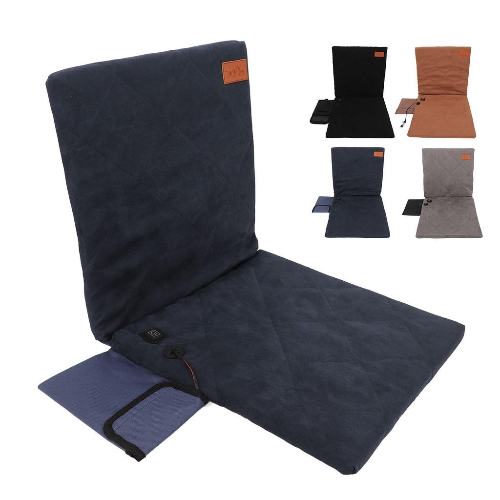 Tragbares beheiztes Sitzkissen Faltbares Heizsitzkissen Sichere beheizte Stuhlauflage für Innen und Außen