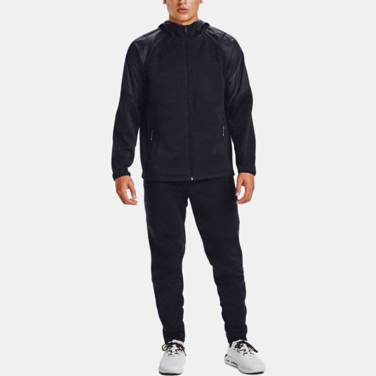 Under Armour Swacket Drawstring Slim Fit Training Pants Men bottoms Black 1357476-001