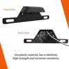 Dream lighting 12volt LED License Plate Light and Bracket for Trailer RV Truck - Cool White Lighting, IP65, 8.2inch