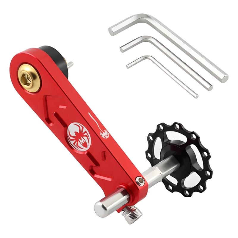 Bicycles Chain Guide Road Bike Adjustable Chainring Chain Stabilizers Durability Aluminun Alloys Bike Chain Guide
