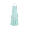 Mint Mambo Seaside Resort Atmosphere Beach Dress Design Sense Neck Dress Fairy Temperament Swing Skirt