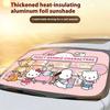 Cartoon S-Sanrio Kawaii Car Sunshade Curtains  Windscreen Cover Shade UV Rays Sun Visor Protector