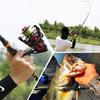 Kombinovaný rybářský prut a naviják 1,8-3,6M uhlíková teleskopická hůl s přívlačovou brzdou Powrful Fishing