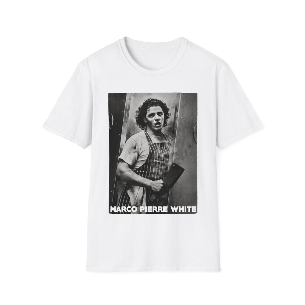 Марко Пьер Белая Рубашка Шеф-повар Еда Босс КОЗА Рамзи Готовка 90-е Ретро S