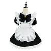 Japanese-Style Cute Lolita Bunny Girl Cosplay Black and White Maid Outfit Lolita Dress
