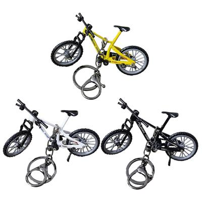 Portachiavi Bicicletta Dita Portatile Compatto e Durevole Accessorio Portachiavi Personalizzati Decorazione per Appassionati di Biciclette