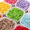 144Pcs Acrylic Solid Color Three-dimensional Square Bead For DIY Necklace Bracelet Earrings Jewelry Making Craft Accessories