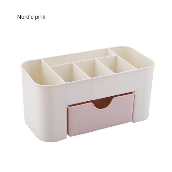 

Органайзер для макияжа, ящик для хранения с ящиком, ватный тампон, чехол для хранения, органайзер для помады, держатель для кистей, акрил, пластик