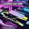 Custom Name Personalized Batman Pattern Mousepad, Laptop PC Desk Mat, Decorative Desk Mat for Home Keyboard Pad Gift