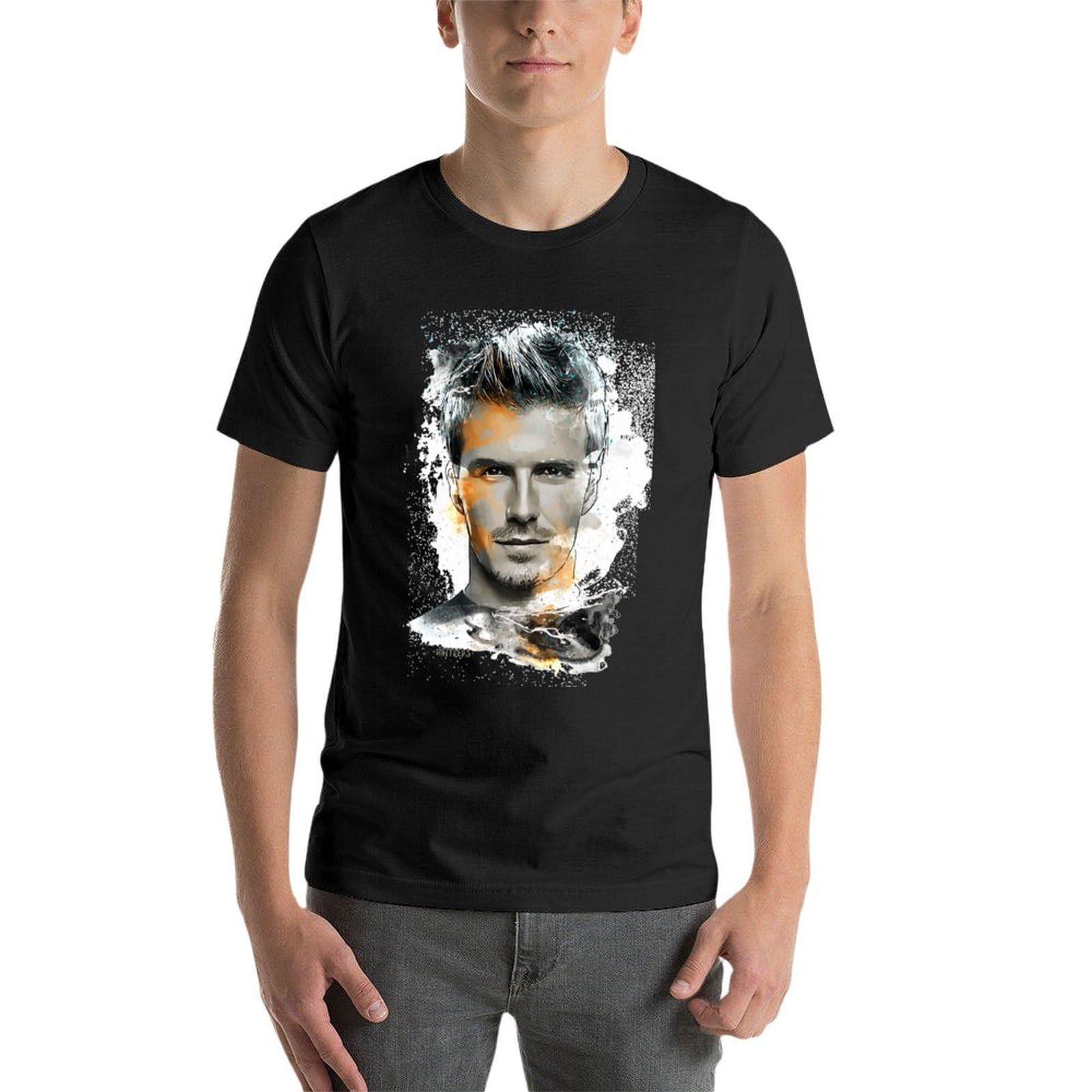 David Beckham Painting T-Shirt XXL