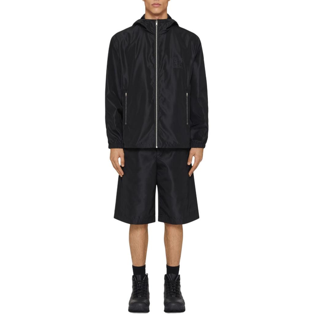 Givenchy 4G Emblem Zip Up Windbreaker BM0186144C-001