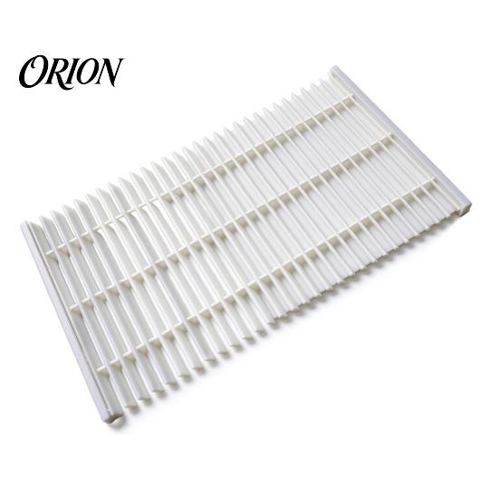 Doll Mansion Interior Decoration Miniature Window Blind, White Mini 3D Printed House Accessories Tiny Plastic Shutter Panel for Diorama, Realistic