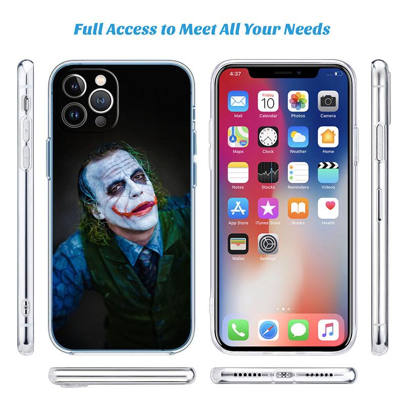 Joker Transparent Phone Case for LG K22 K30 K40 K40S K41 K42 K50 K50S K51 K51S K52 K61 K62 K71 K92 Q61