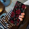 Bright Red Roses Phone Case for iPhone 17 Air 16 15 14 13 12 11 Pro Max Plus Mini  X 8 7 Soft Transparent Cover Fundas Accessory