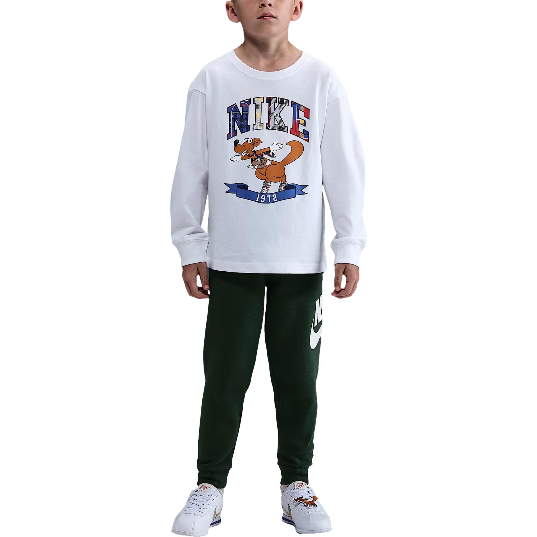 

Nike Kids T Shirts Crew Neck Moderate IO6114-100 5