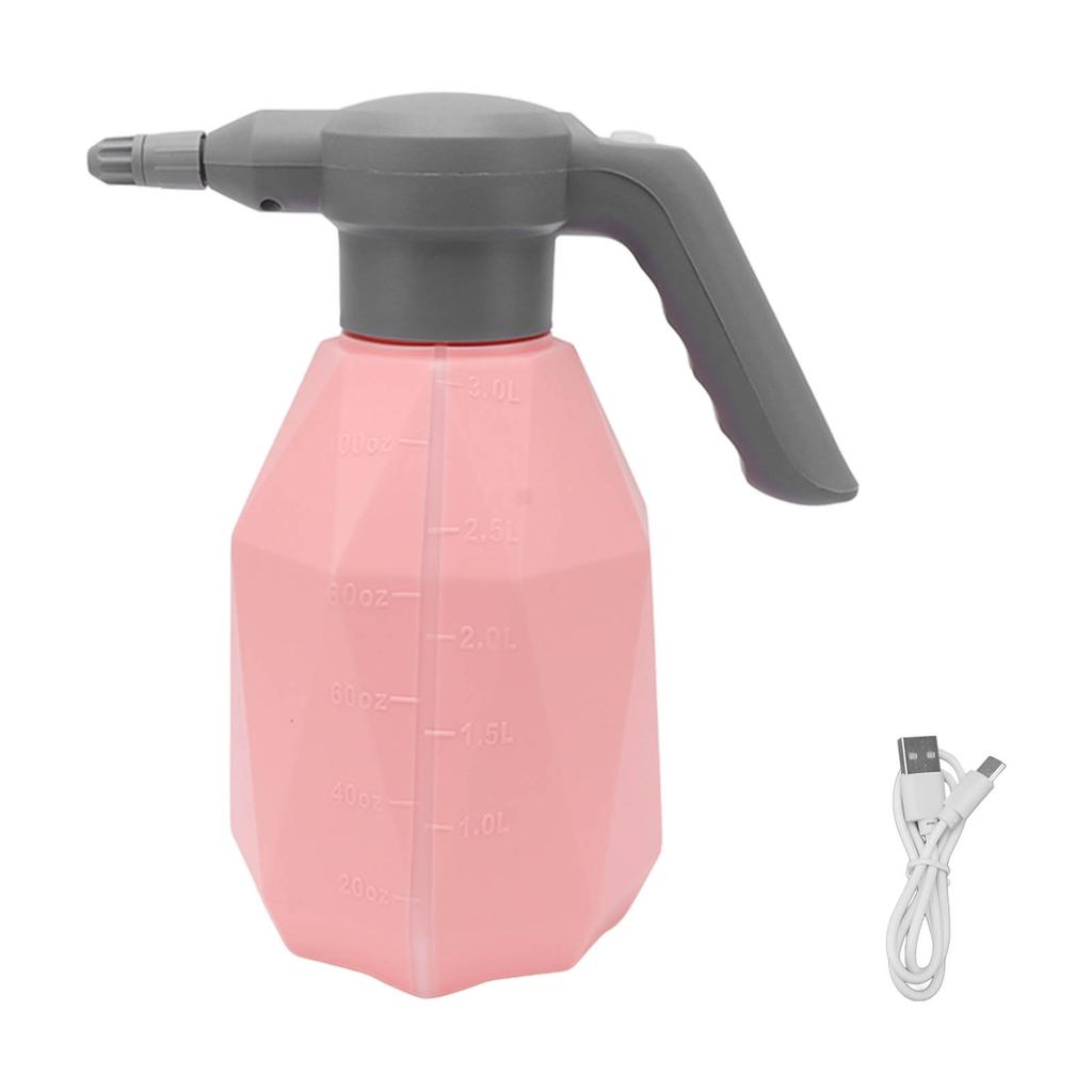 Electric Spray Bottle Plant Mister for Indoor Outdoor Plants 3L Automatic Watering Can Rechargeable Battery Powered Sprayer