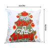 Christmas Throw Pillow Covers 18 X 18 Inch Embroidered Pillowcase Embroidered Pillow Cover For Living Room Bedroom Couch Sofa