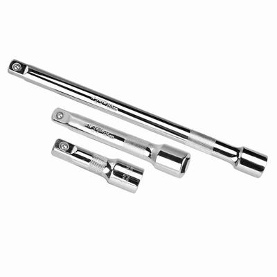3PCS Mirror Finish Socket Extension Bar Wobble Socket Extension Bar Set  Power Drill