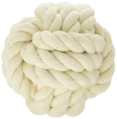 Doggyman Zabawka dla psa Bawełniana piłka Rozmiar L