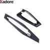 For Kia Niro   2024 2025 Carbon Fiber Car Front Side Air Condition Vent Outlet Cover Trim Interior Mouldings Accessories