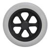Kółko wózka inwalidzkiego 12 cali Pełne koło PU Antypoślizgowe Części zamienne do wózka inwalidzkiego manualnego Szare