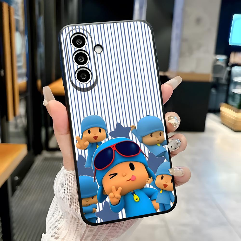 Cartoon P-Pocoyos Niedliche Handyhülle Für Samsung S25 Plus S20 S20 Plus S22 Ultra S23 FE S21 Plus S21 Ultra Weiche Hülle
