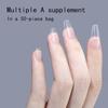 100 Pieces/Box False Nail Patches Transparent Armor Ultra Thin And Traceless Nail Extension Diy Salon