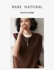 Women's Diamond Knit Cashmere Zipper Cardigan Vest - Loose, Thickened for 2025 Autumn/Winter