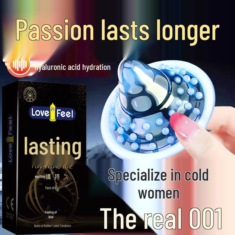 Ultra-Thin Hyaluronic Acid Condoms for Men - Long-Lasting and Safe Adult Contraceptives