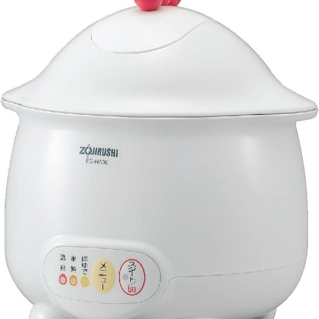 Zojirushi Egg DODODO Microcomputer Hot Spring Egg Device EG-HA06-WB White
