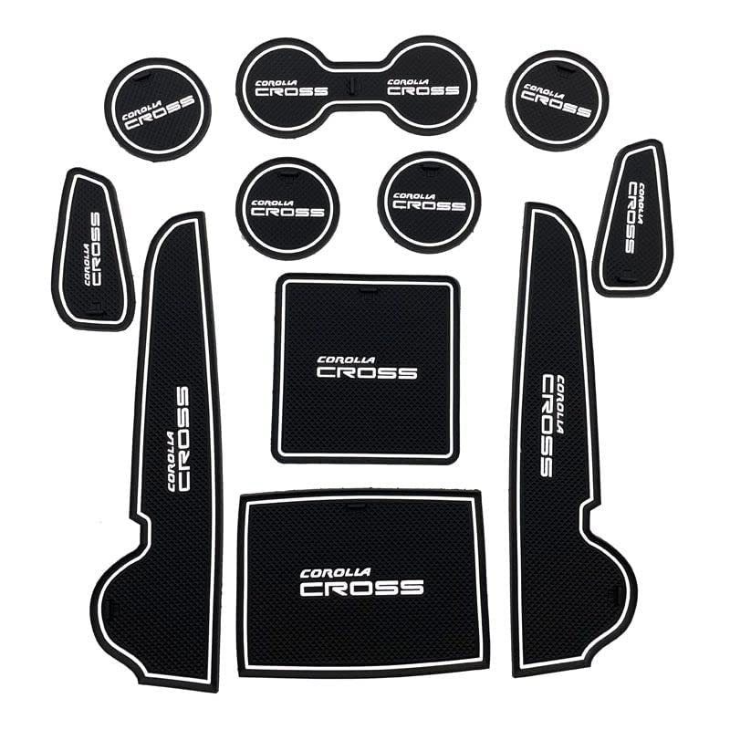 

ТАДОКАПАТУ Новый Toyota Corolla Cross Эксклюзивный Corolla cross Сентябрь 2021 Внутренний резиновый коврик Разработан для автомобилей Коврик в дверной карман Резиновый коврик Пол