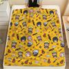 Naruto Flannel Blanket Lovely Print For Home Bed Sofa Chair Travel Picnic -HE52