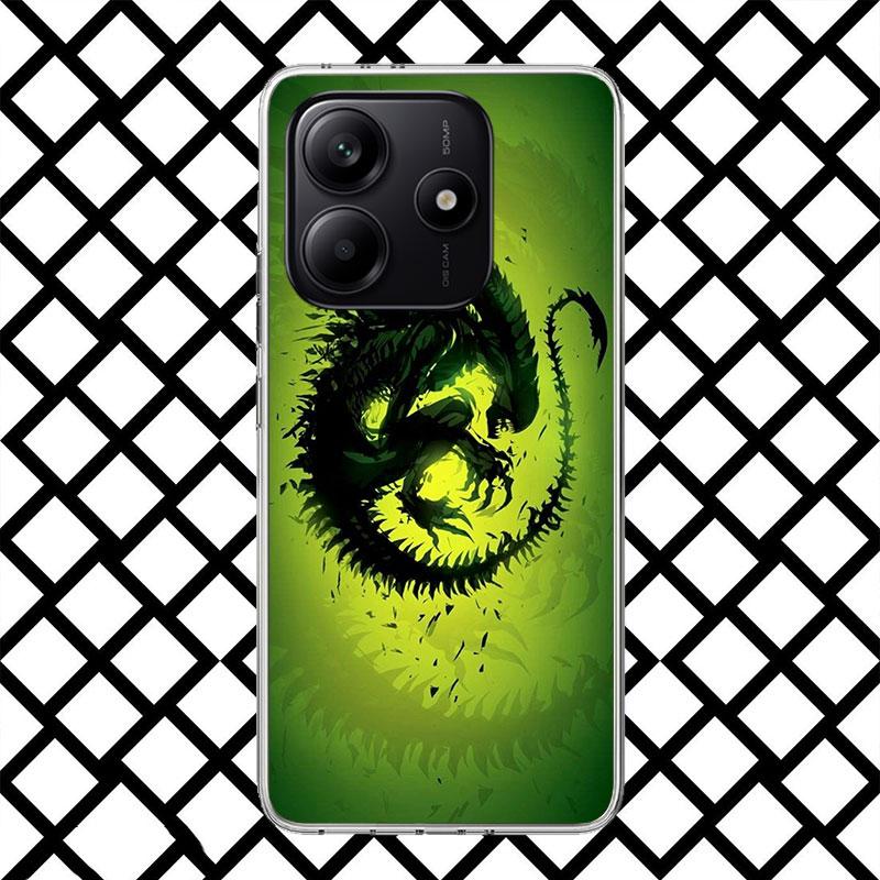 Cool A-Alien X-Xenomorph Phone Case for Xiaomi Redmi Note 15 14 14S 13 12 12S 11 Pro Plus 11E 11T 11S 10S 5G Soft Cover Fundas R